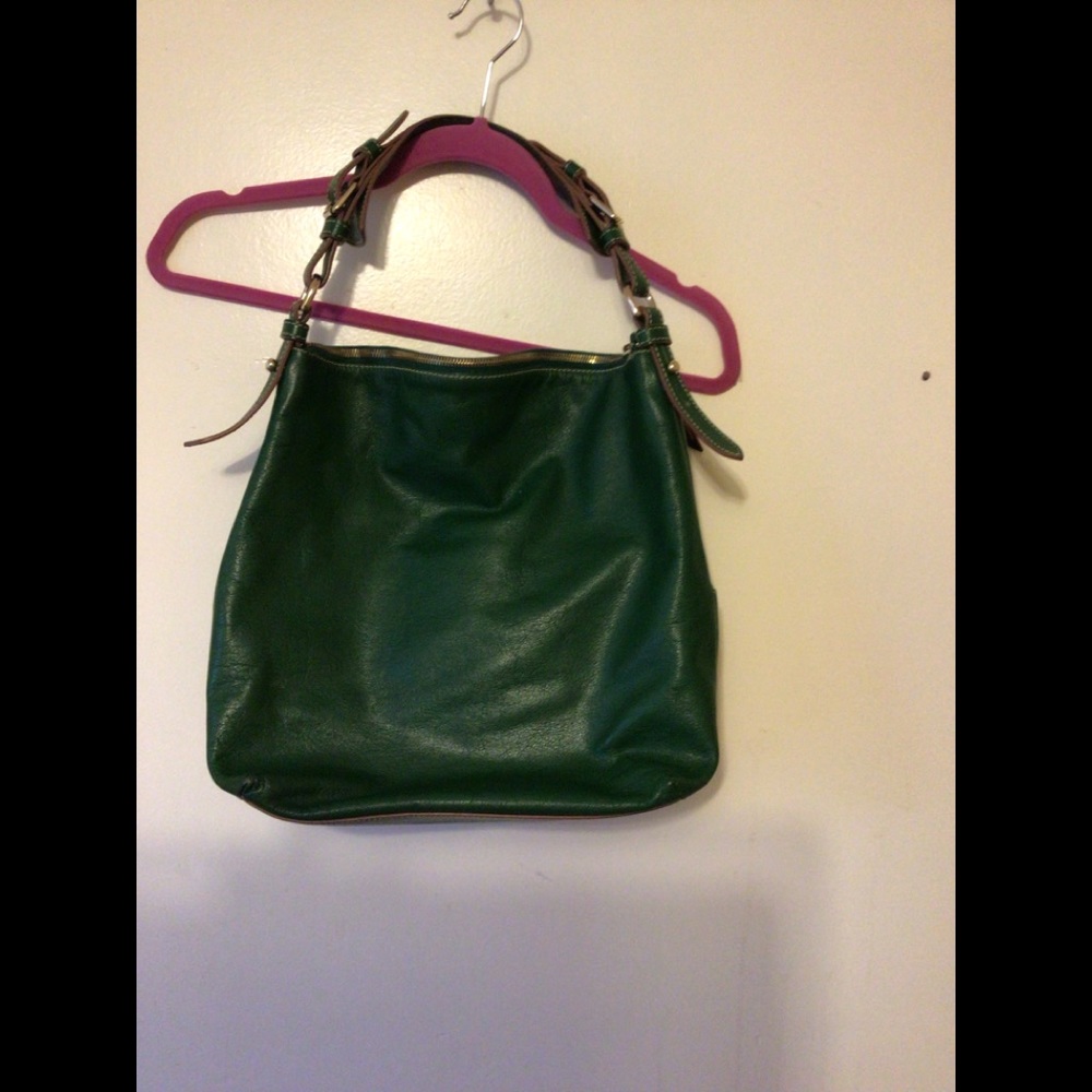 Dooney &Bourke  Dillen grained leather hobo bag with adjustable strap - Picture 3 of 14